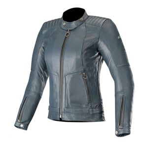 Alpinestars Indigo Lined Leather Jacket
